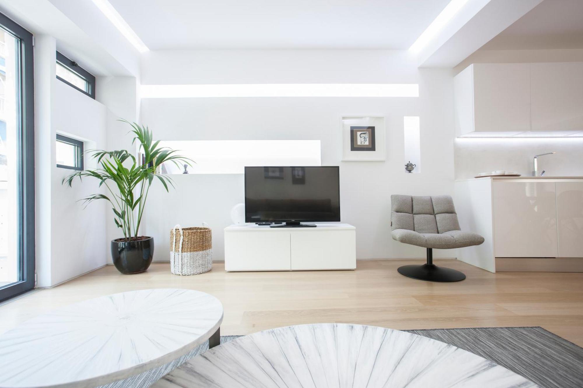 Ferienwohnung Urban Stripes Athen Zimmer foto